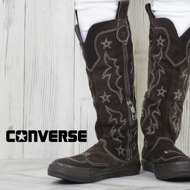 CONVERSE（コンバース） ロングブーツ 本革 オールスター ウエスタン