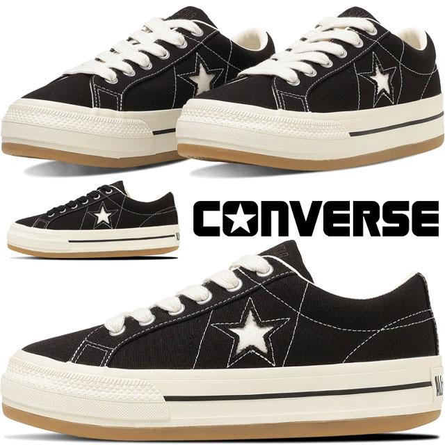 CONVERSE（コンバース） 厚底靴 ワンスター ボーダースター OX