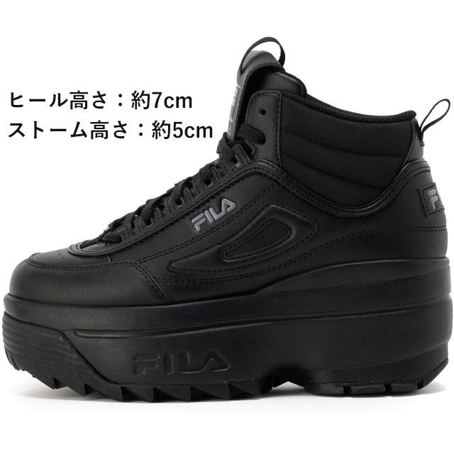 FILA ピオニエーレ　厚底　防水 フィラ FILA Pioniere2 （BLK/WHT） -靴＆ファッション通販 ロコンド