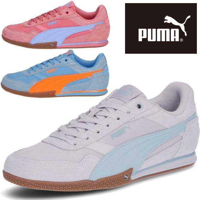 最終価格【今季・美品】MBT　レディース２５cm　ラベンダースニーカー PUMA（プーマ） スニーカー レディース ベラドンナ ナイロン 紐靴