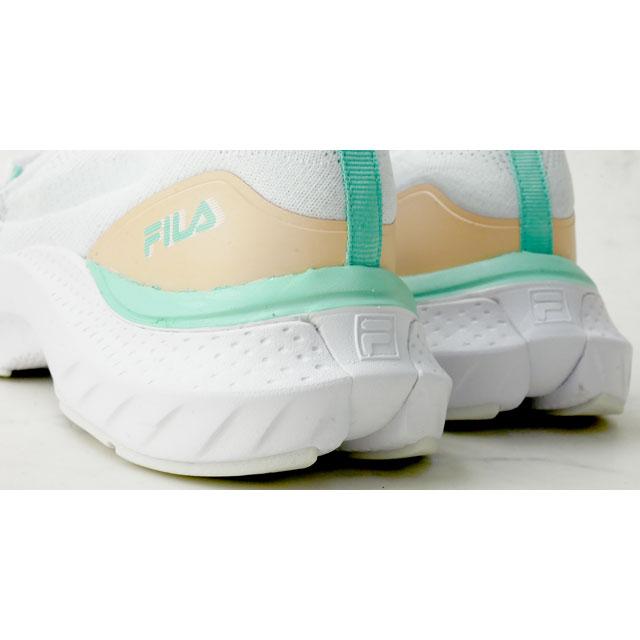 フィラ FILA メンズ レディース スニーカー RGB フレキシフィット 1RM02223E-146 ランニングシューズ ホワイト/グリーン ローカット｜smw｜09