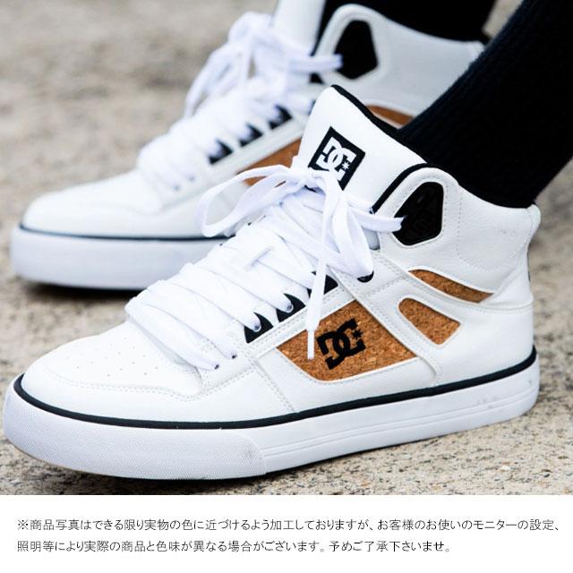 DC SHOES（ディーシーシューズ） メンズ ハイカットスニーカー ピュア