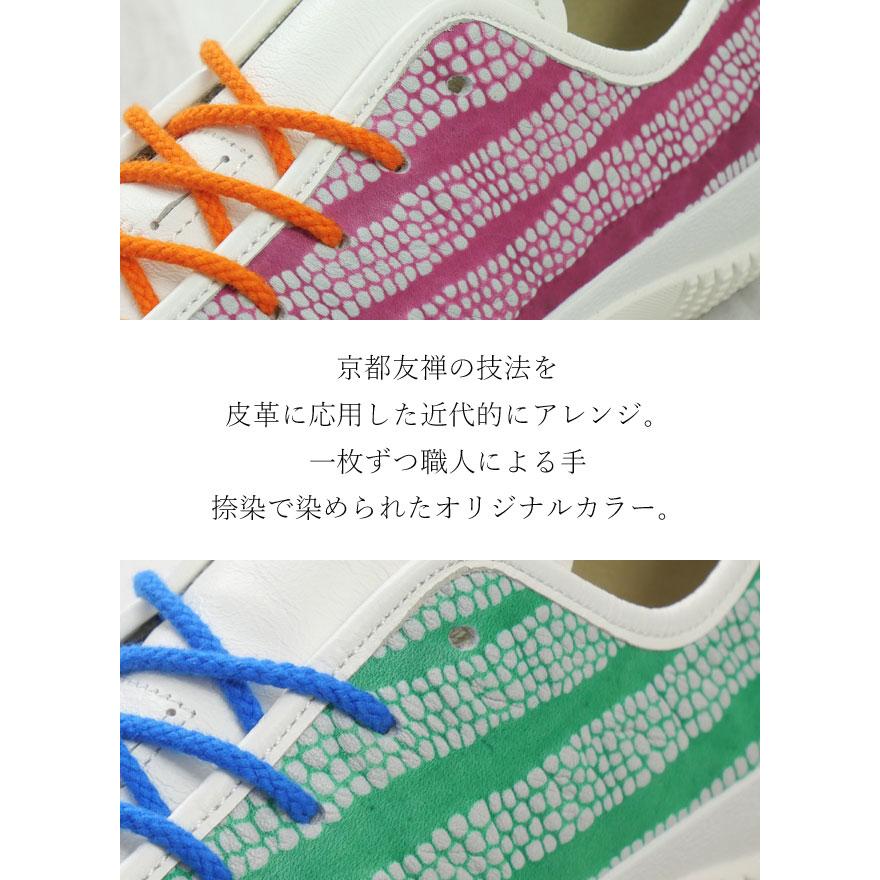 s　ジュン42個 Man ブラック レッド ドット レザー スニーカー