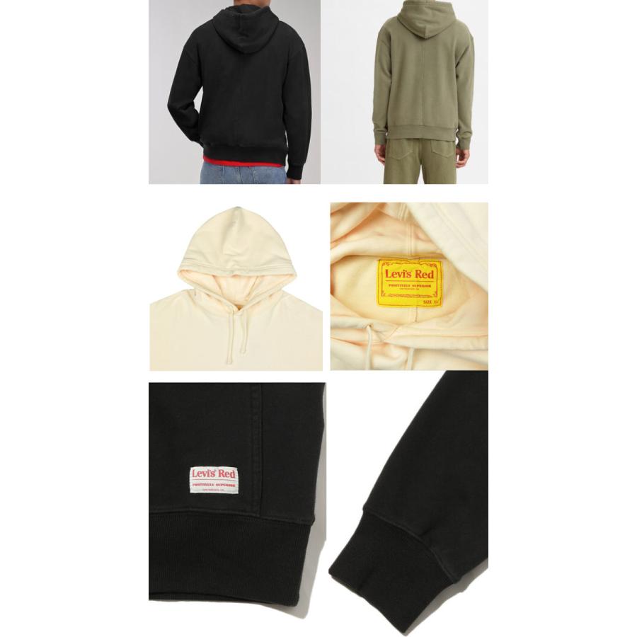 Levi's リーバイス レッド RED メンズ パーカー LR フーデッド