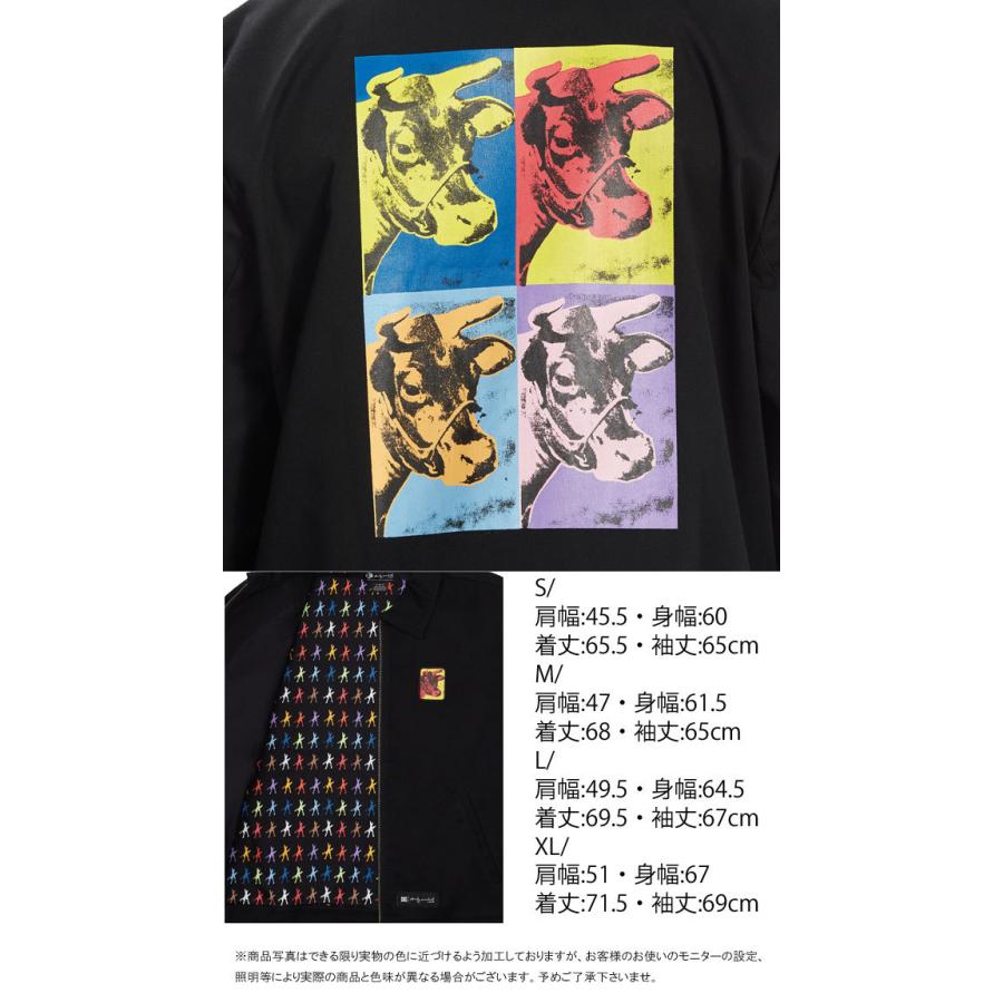 ジャケット・アウター cow DC SHOES ディーシーシューズ SHOES×アンディ・ウォーホル