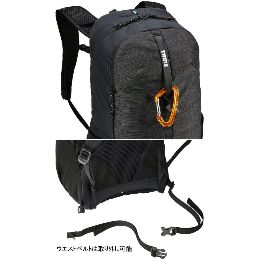 送料無料 リュックサック メンズ レディース AW 秋冬 新作 秋新作 冬新作 人気 流行 定番 2026 スーリー Thule 18L 3204515 デイパック ハイキングバックパック 通勤 通学 バッグ 旅行 出張 アウトドア ブラック THULE（スーリー） デイパック 18L リュックサック ハイキングバック