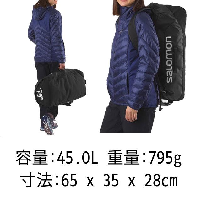 サロモン 旅行バッグ ダッフルバッグ バックパック 45L アウト