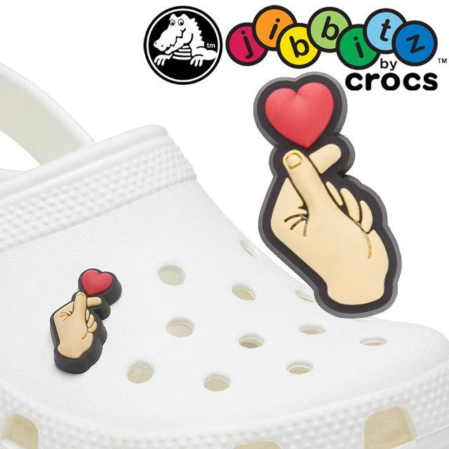 クロックス Crocs ジビッツ Jibbitz フィンガーハート 指ハート キッズ メンズ レディース アクセサリー シューチャーム シューマートワールド 通販 Paypayモール