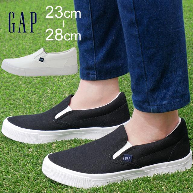 ギャップ スリッポン スニーカー 靴 メンズ レディース ブラック 黒 ホワイト 白 ローカット シンプル 無地 Gpu223 Gap T10 Gpu223 シューマートワールド 通販 Yahoo ショッピング