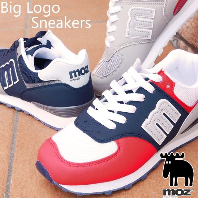 モズ Moz レディース スニーカー トリコロール ネイビー ライトグレー 3e Mz 1022 母の日 ギフト おしゃれ シューマートワールド 通販 Paypayモール
