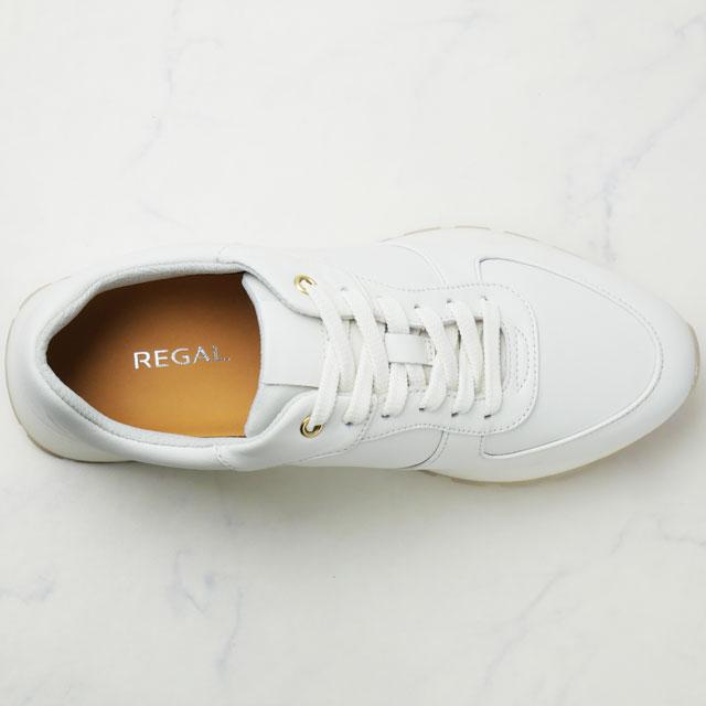 REGAL（リーガル） 爆買 スニーカー レディース 白きれいめ レザー