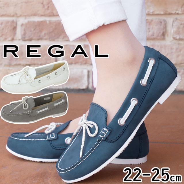 REGAL リーガル レザースリッポン 本革 ドライビングシューズ 黒