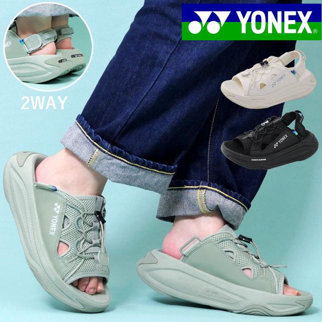 YONEX（ヨネックス） サンダル レディース 厚底 YY-ラフトロッカー