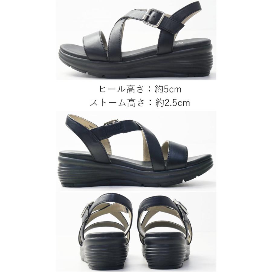 REGAL（リーガル） 社製 アールドット 厚底 サンダル レディース