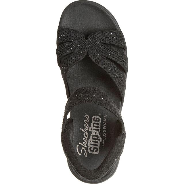 SKECHERS（スケッチャーズ） スリップインズ サンダル レディース 手を