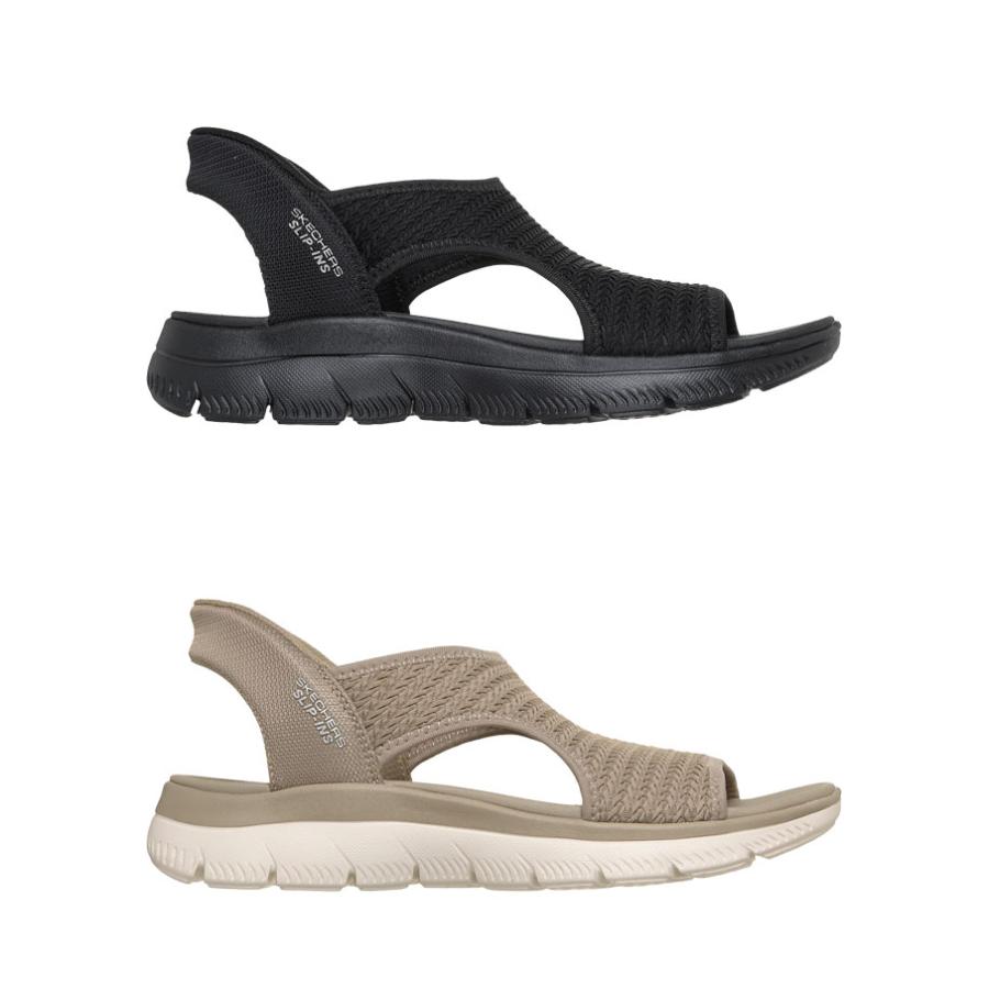 SKECHERS スケッチャーズ サンダル レディース スリップインズ SKECHERS（スケッチャーズ） スリップインズ サンダル レディース 手を