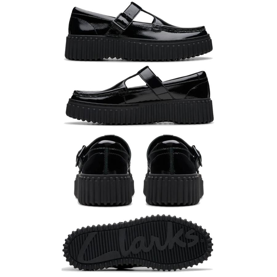 Clarks クラークス 厚底レディース メリージェーン チャンキー