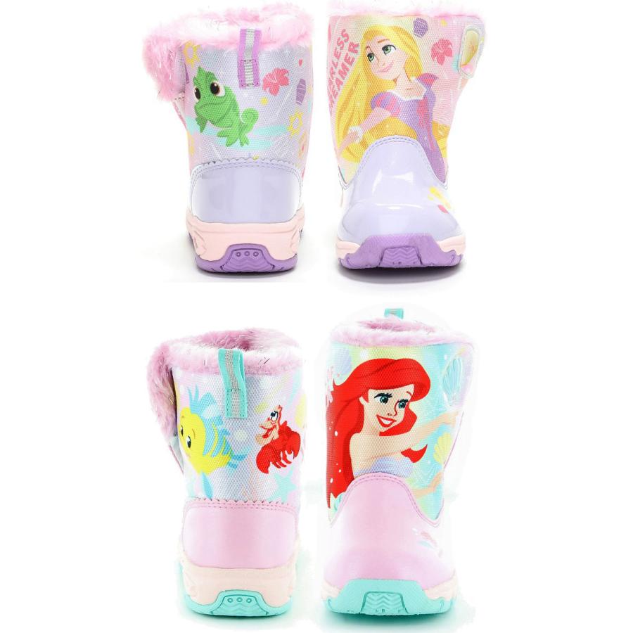 ムーンスター キッズ ベビー 防水 ウインターブーツ アリエル ラプンツェル ディズニープリンセス DN WC040E 女の子 子供靴 スノーブーツ 防寒 | MoonStar | 07