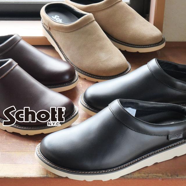 Schott N.Y.C（ショット） Schott クロッグサンダル サボサンダル