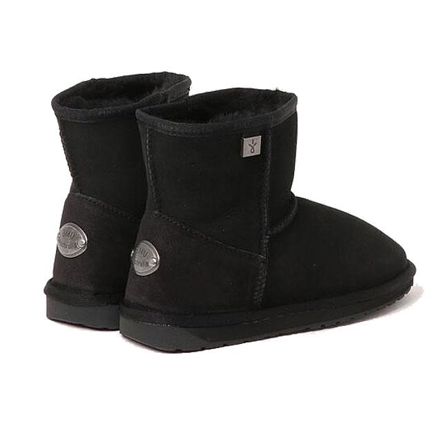エミュ オーストラリア レディース ムートンブーツ シープスキン 撥水 ショートブーツ プラチナ スティンガー スリム ミニ スエード ボア 本革 | EMU Australia | 05