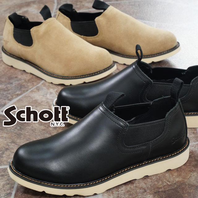 【未使用品】Schott ショット スエード サイドゴアブーツ 26.5 楽天市場】Schott ショット サイドゴア ブーツ メンズ ショート