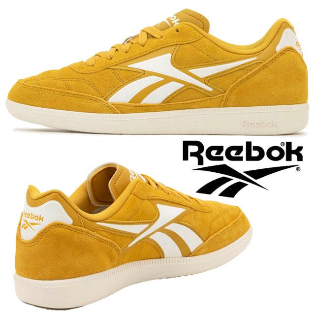 送料無料 スニーカー ローカット メンズ レディース ユニセックス AW 秋冬 新作 秋新作 冬新作 人気 流行 定番 2025 リーボック Reebok 100229901 ファイナル 紐靴 ゴールド/ホワイト/チョーク 黄色 靴 Reebok（リーボック） スニーカー メンズ ファイナル レディース
