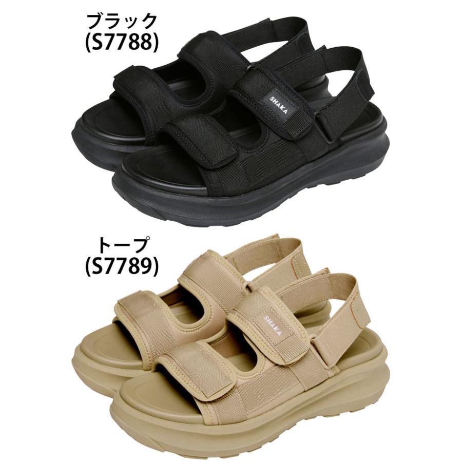 SHAKA（シャカ） 2way サンダル バックストラップ 取り外し可能