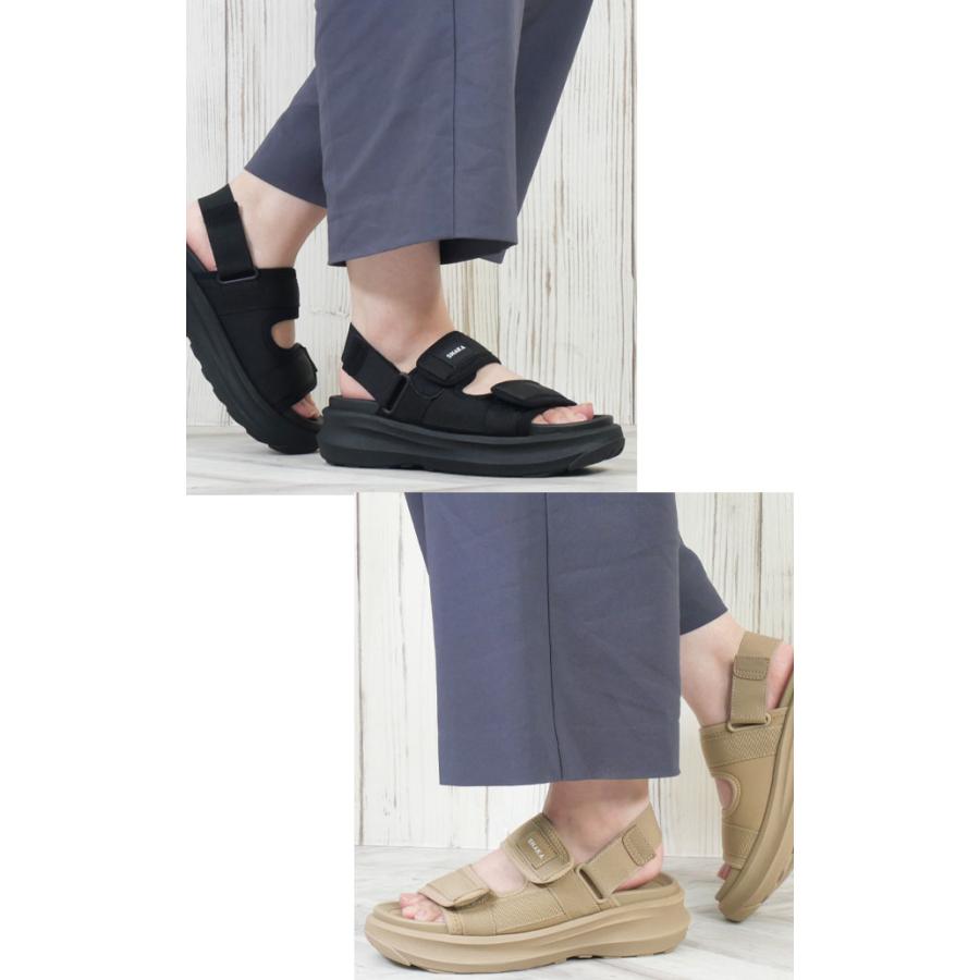 SHAKA（シャカ） 爆買 2way サンダル バックストラップ 取り外し可能