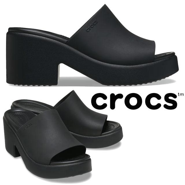 crocs（クロックス） 厚底 スライドサンダル レディース ブルックリン