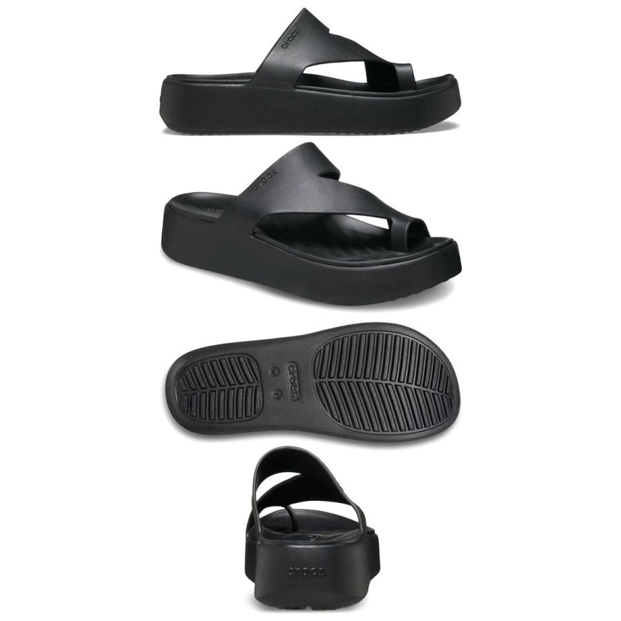 crocs（クロックス） 厚底 トングサンダル レディース ゲッタウェイ