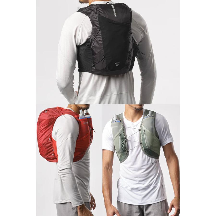 SALOMON サロモン ランニングベスト メンズ ACTIVE SKIN 12