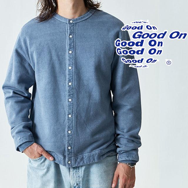 GOOD ON（グッドオン） クルースウェットカーディガン メンズ GOBW1711