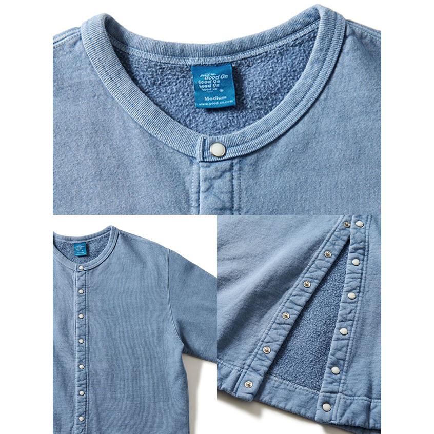 GOOD ON（グッドオン） クルースウェットカーディガン メンズ GOBW1711