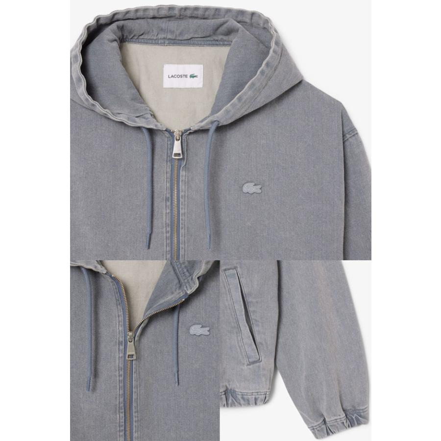 LACOSTE ラコステ デニムジャケット US M/Lサイズ 美品 LACOSTE ラコステ デニムジャケット US M/Lサイズ 美品