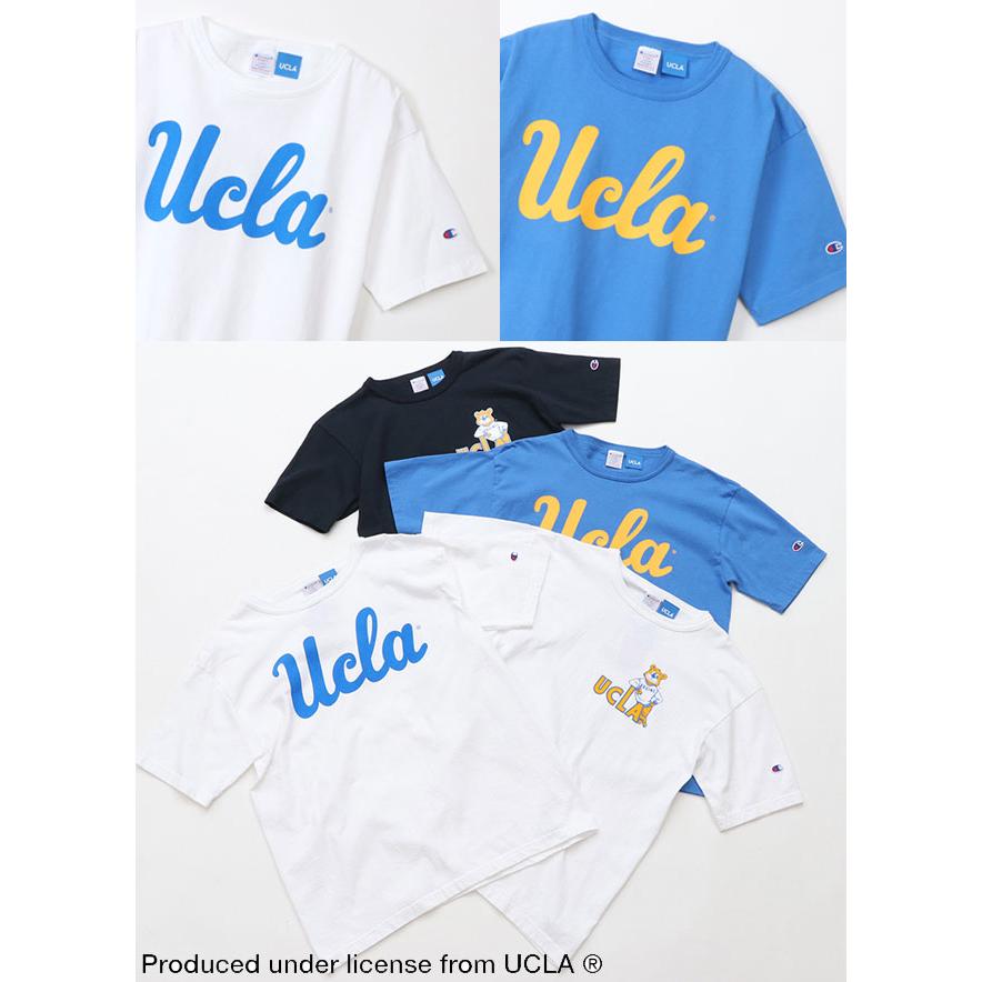 チャンピオン Champion トップス メンズ レディース ティーテンイレブン ショートスリーブTシャツ UCLA ティーシャツ 半袖 ロゴティー カットソー クルーネック｜smw｜09