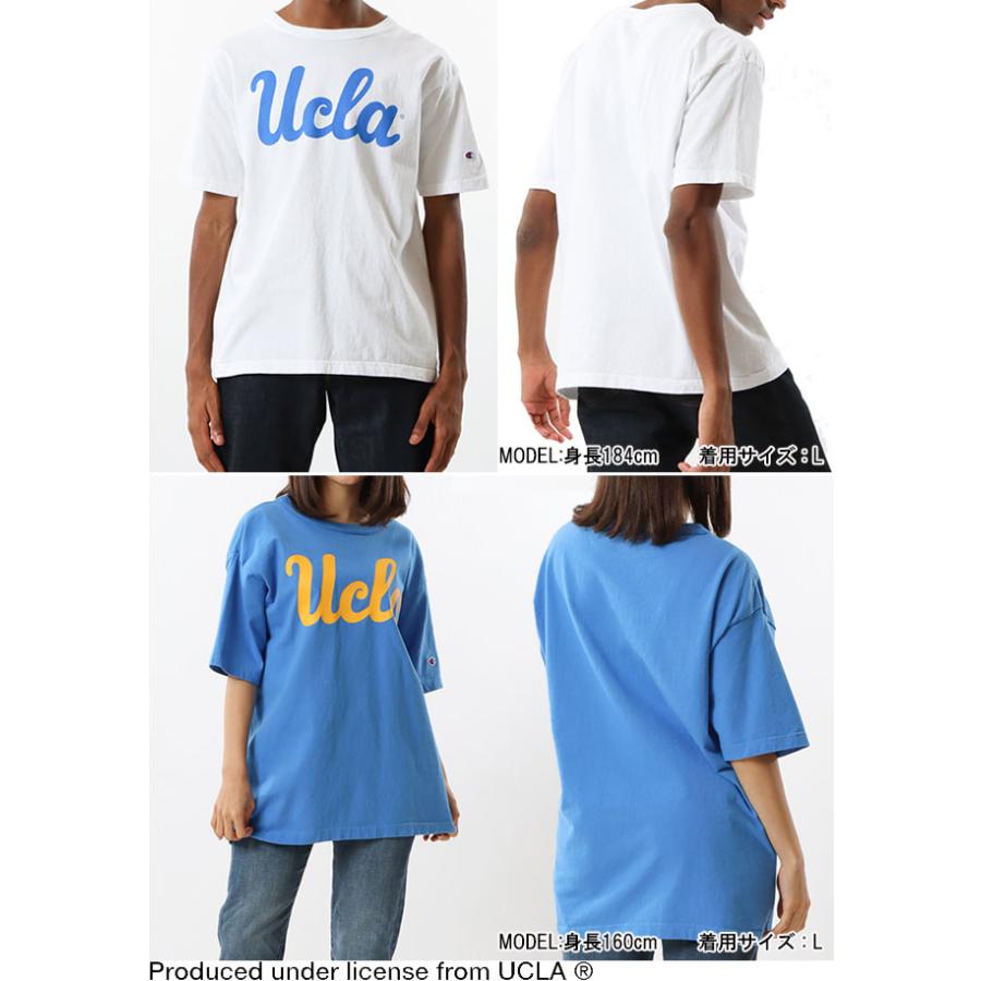 チャンピオン Champion トップス メンズ レディース ティーテンイレブン ショートスリーブTシャツ UCLA ティーシャツ 半袖 ロゴティー カットソー クルーネック｜smw｜10