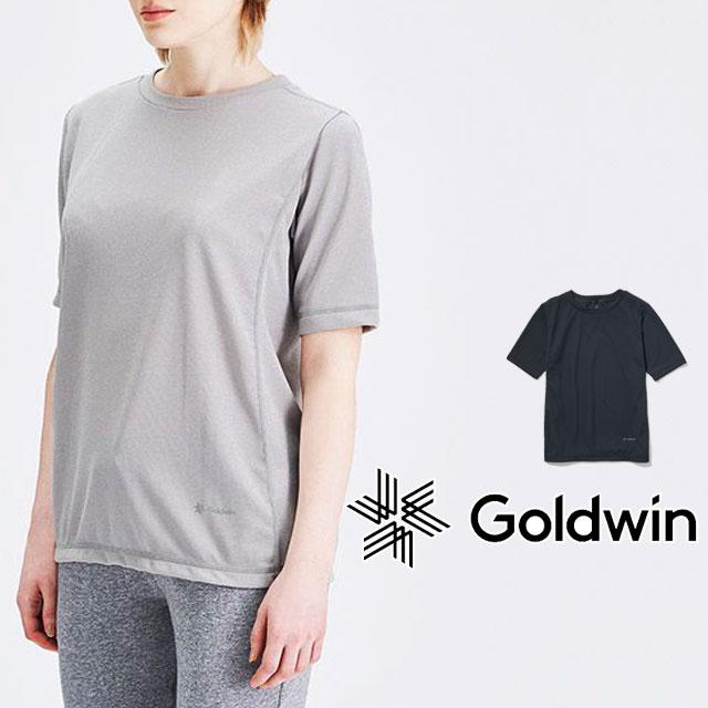 ゴールドウィン Goldwin トップス レディース リポーズ Tシャツ Gcw 半袖 C3fit リカバリーウエア 光電子 クルーネック 丸首 服 メイドインジャパン 日本製 Y08 Gcw シューマートワールド 通販 Yahoo ショッピング