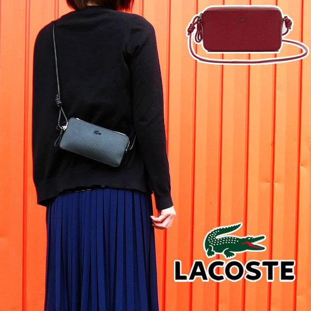 工房直送価格 ラコステ Lacoste バッグ ポシェット レディース ショルダーバッグ 斜め掛け 大人 小さめ ミニバッグ ポーチ 本革 牛革 Chantaco Nf3218c シューマートワールド 通販 Paypayモール 国際ブランド Skylanceronline Com