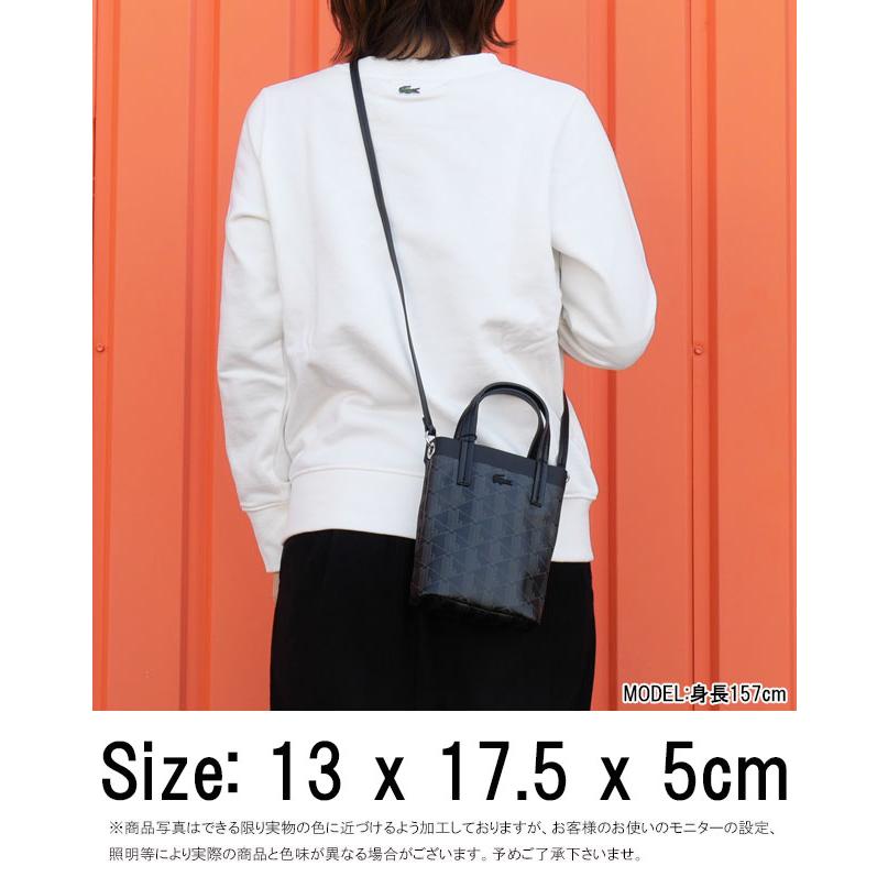 LACOSTE（ラコステ） ショルダーバッグ レディース ゼリー コーテッド 