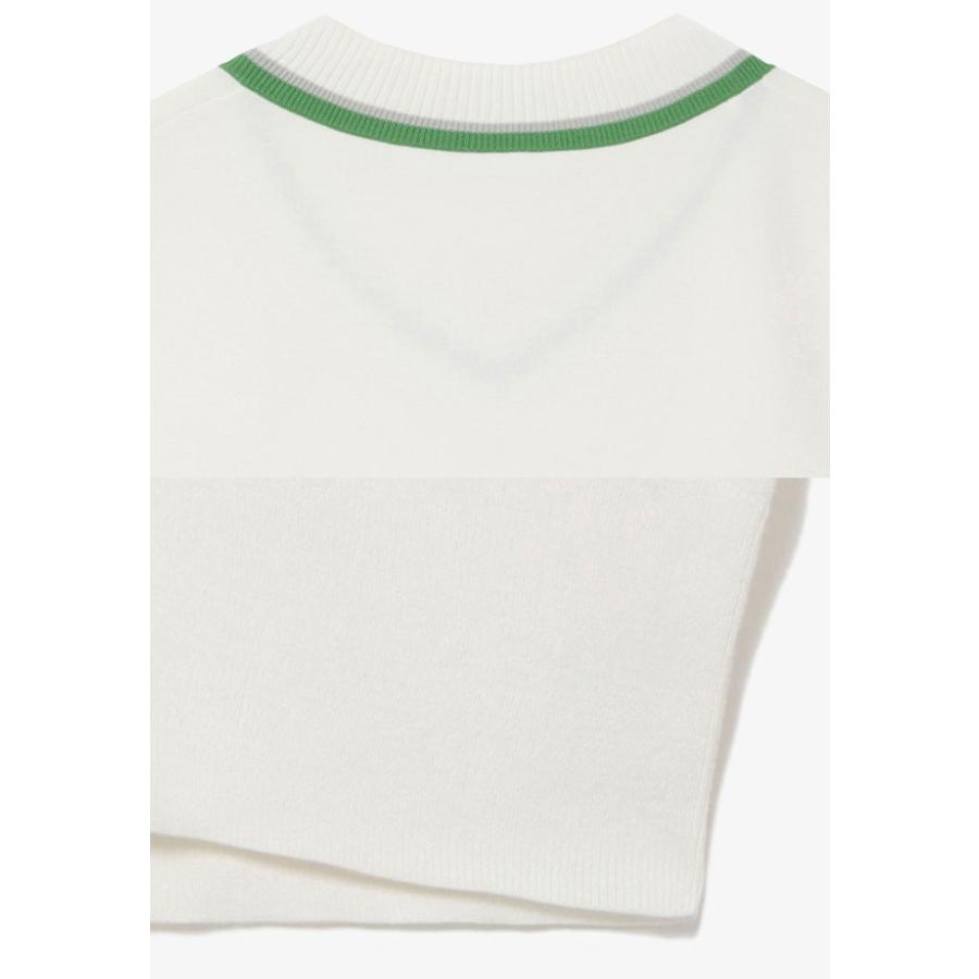 LACOSTE（ラコステ） チルデンニットベスト レディース AF017 Vネック