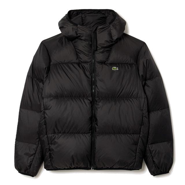 黒ワニ/極限定 LACOSTE 中綿ダウン ナイロンジャケット 50 XLサイズ 楽天市場】LACOSTE ラコステ バックロゴ モノトーン フード付き ダウン