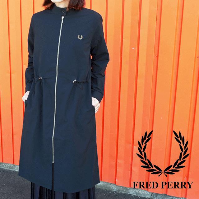 フレッドペリー Fred Perry アウター レディース アウターウェア ディティール ドレス ジャケット コート ワンピース シャツワンピ 羽織り 長袖 紫外線 F8636 シューマートワールド 通販 Paypayモール
