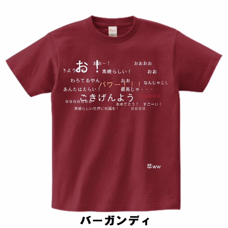 Tシャツ コメント風 祝福 おもしろTシャツ カラーが選べる フロント