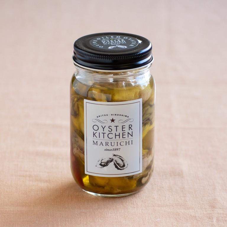 マルイチ 牡蠣のオリーブオイル漬け 正規販売店 瓶 牡蠣 かき オリーブオイル漬け 広島土産 おかず おつまみ 広島