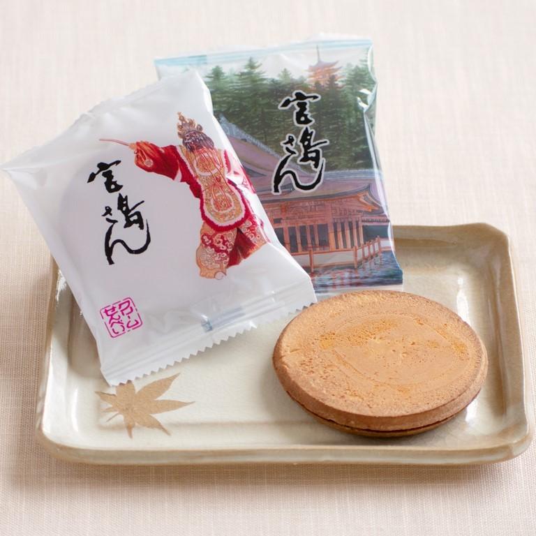 巴屋清信 宮島さん 枚入 宮島 せんべい チョコ ホワイトクリーム 広島 広島土産 お土産 お中元 22 To 0003 おみやげ街道広島 ヤフー店 通販 Yahoo ショッピング