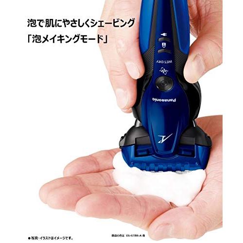 パナソニック ラムダッシュ メンズシェーバー 3枚刃 お風呂剃り可 黒 ES-CST2R-K 商品情報