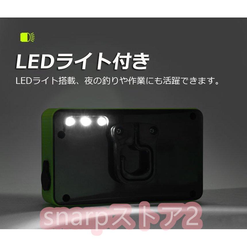 ポンプ エアーポンプ ウォーターポンプ 給水ポンプ 小型 一体化 充電式 LEDランプ付き 揚水 排水 釣り 水槽 送料無料｜snarpstore2｜06