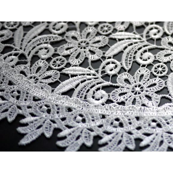 花柄レース編みテーブルセンターL //テーブルランナー テーブルクロス