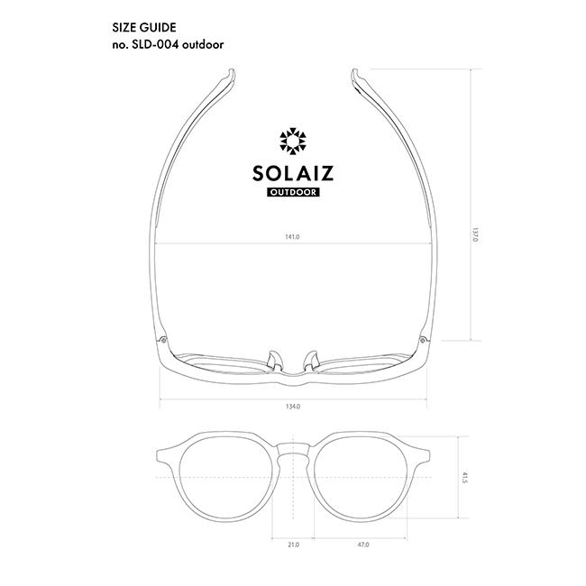 SOLAIZ ソライズ SLD-004 OUTDOOR 偏光レンズ 【 サングラス メガネ クラウンパント UVカット アウトドア 】