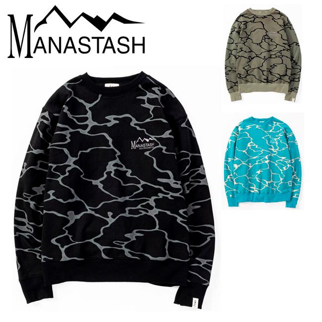 MANASTASH（マナスタッシュ） LITHIUM CREWNECK SWEAT リチウムクルー